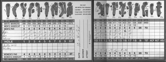 last score card